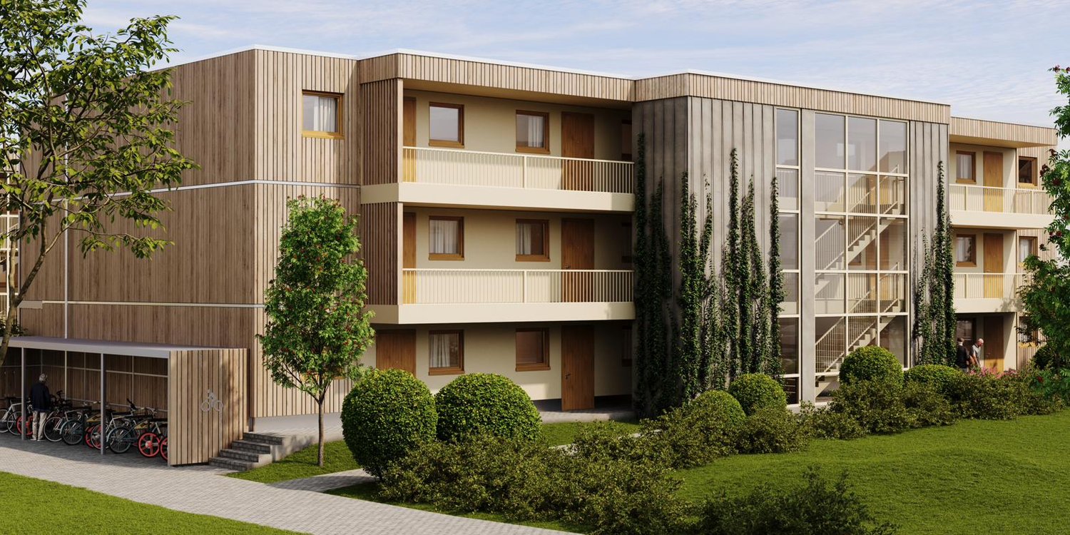 Senior living full facade